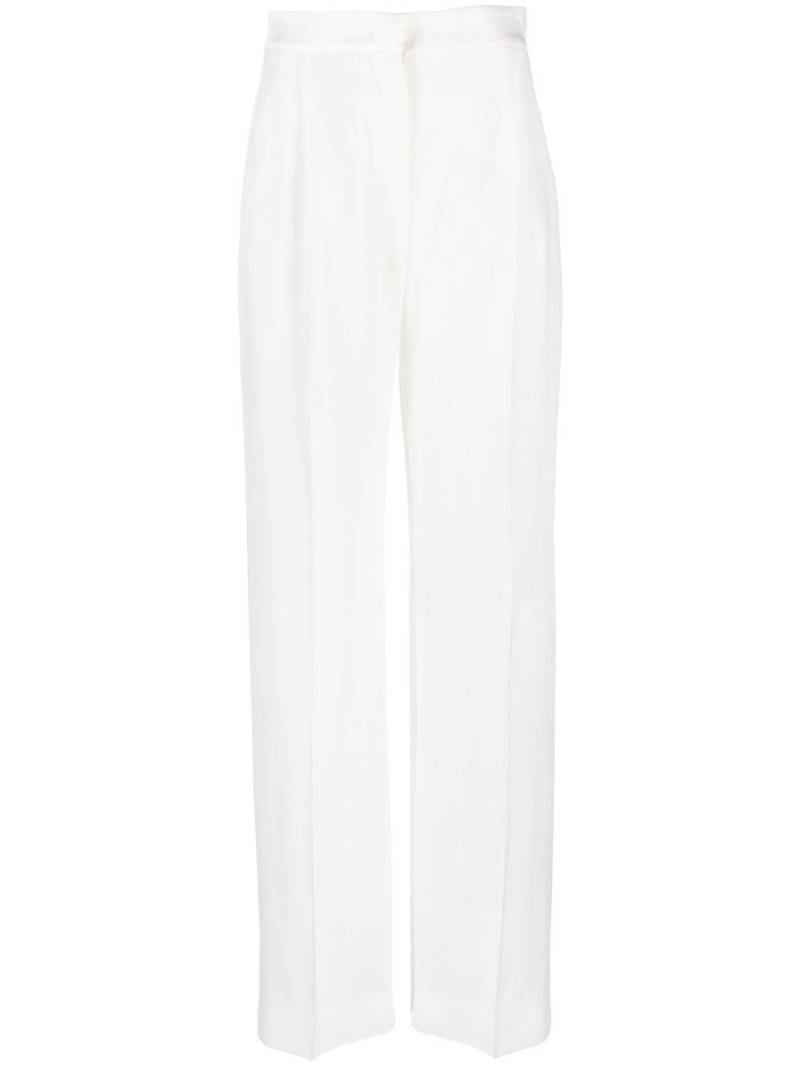 Alberta Ferretti straight-leg tailored trousers - White von Alberta Ferretti