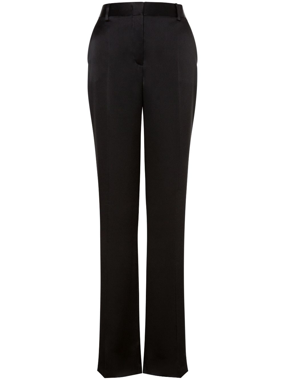 Alberta Ferretti tailored satin trousers - Black von Alberta Ferretti