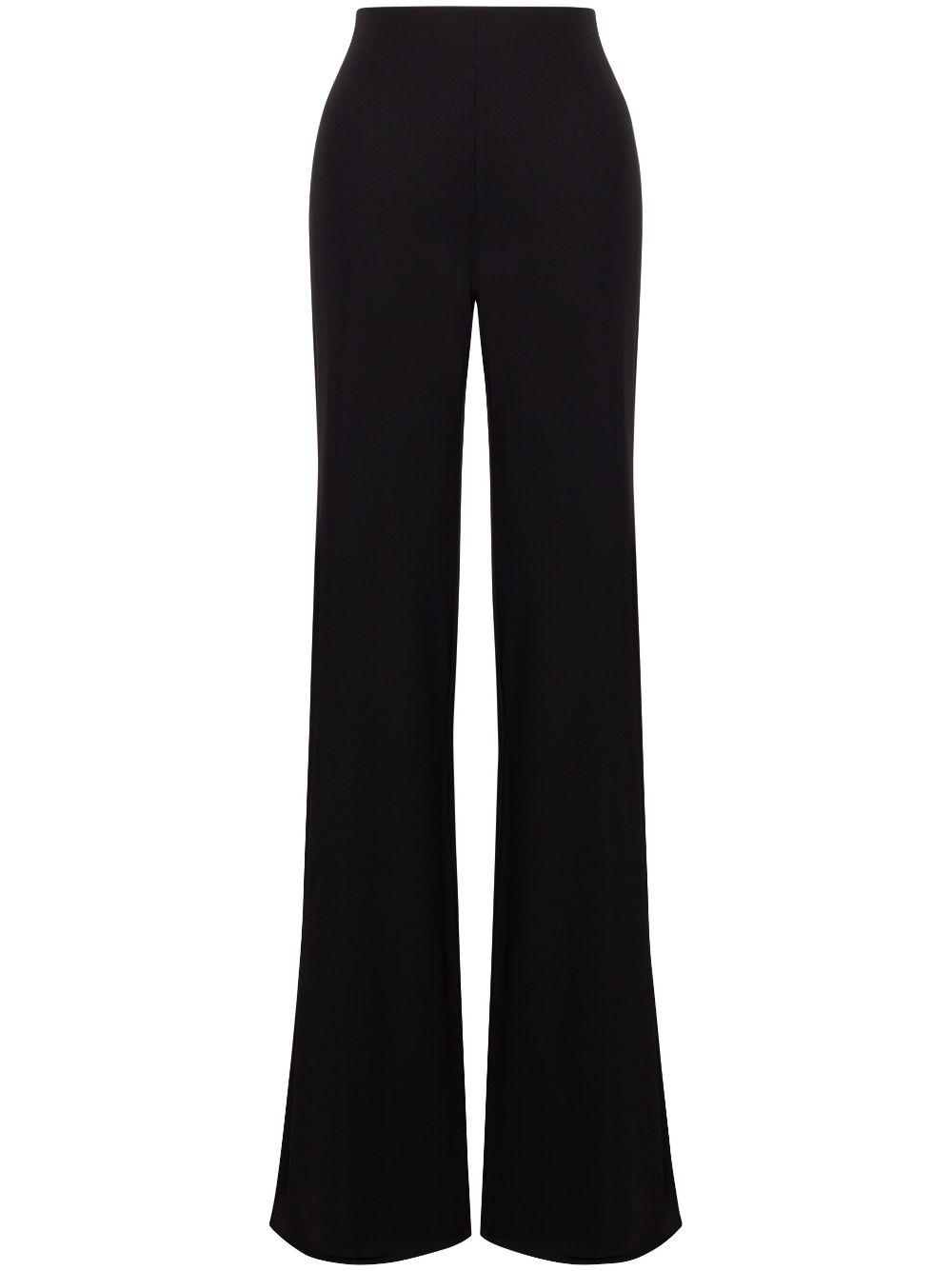 Alberta Ferretti wide-leg cady trousers - Black von Alberta Ferretti