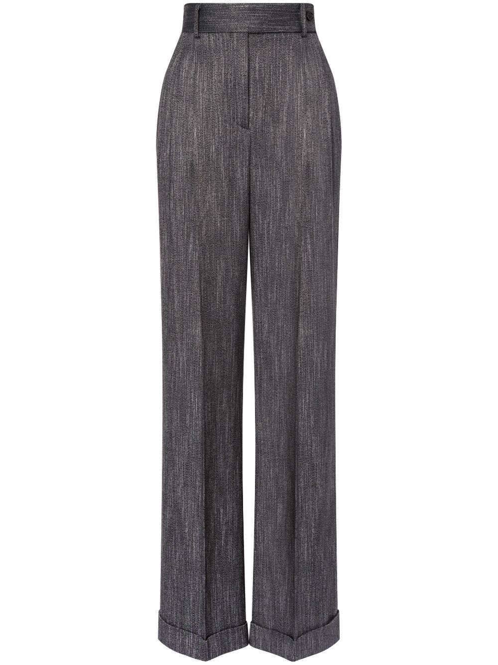 Alberta Ferretti wide-leg tailored trousers - Grey von Alberta Ferretti