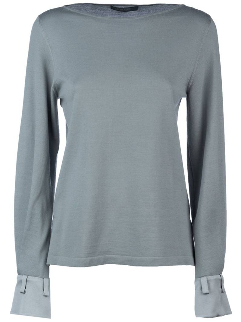 Alberta Ferretti wool sweater - Grey von Alberta Ferretti