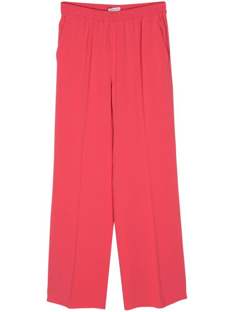 Alberto Biani cady straight-leg trousers - Pink von Alberto Biani