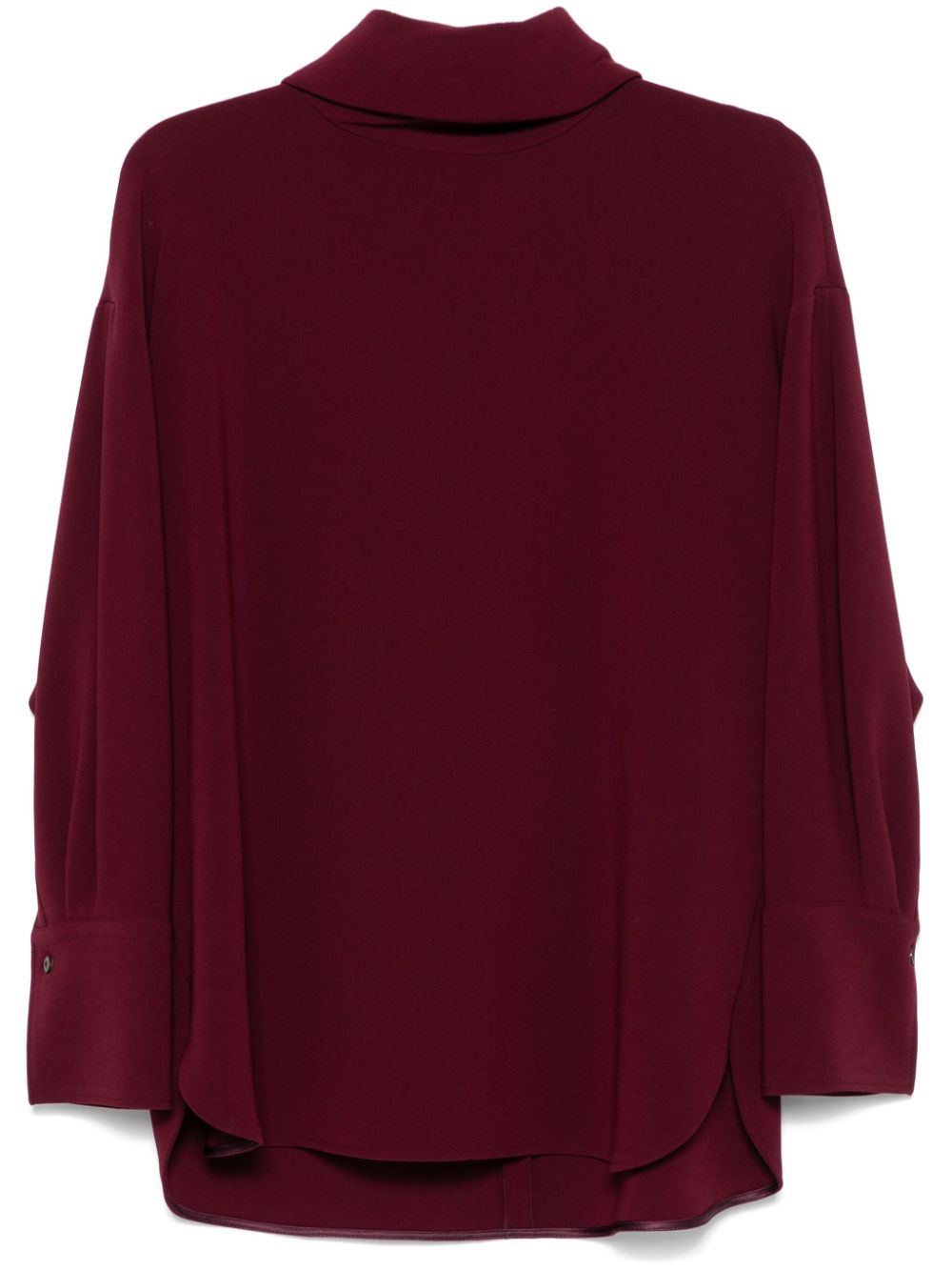 Alberto Biani crepe blouse - Red von Alberto Biani