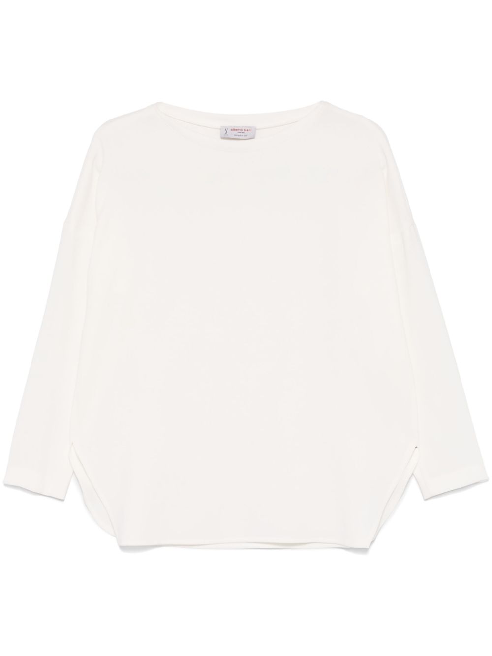 Alberto Biani crepe-texture blouse - White von Alberto Biani