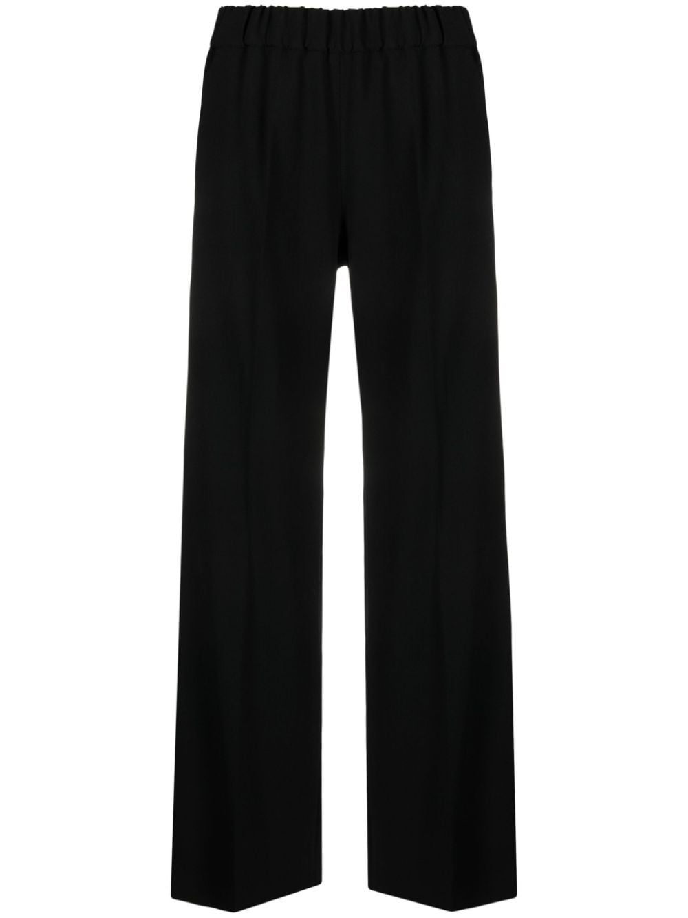 Alberto Biani cropped flared trousers - Black von Alberto Biani