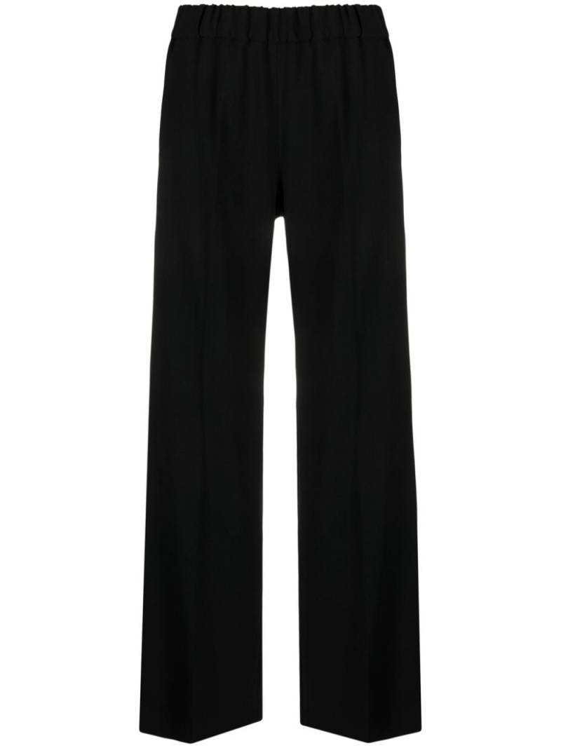 Alberto Biani cropped flared trousers - Black von Alberto Biani