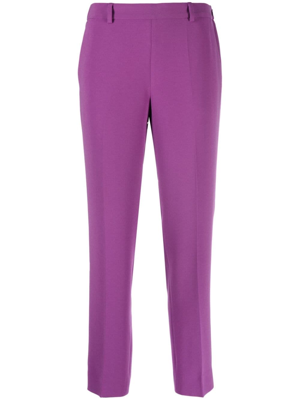 Alberto Biani cropped tailored trousers - Purple von Alberto Biani