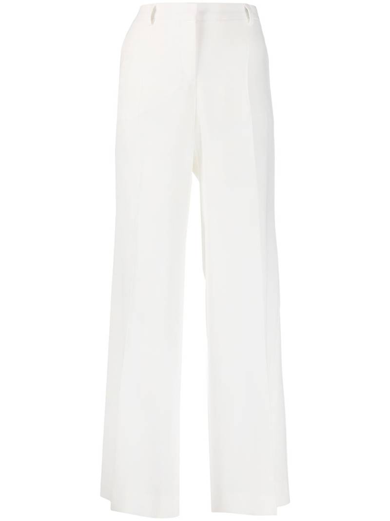 Alberto Biani flare tailored trousers - White von Alberto Biani