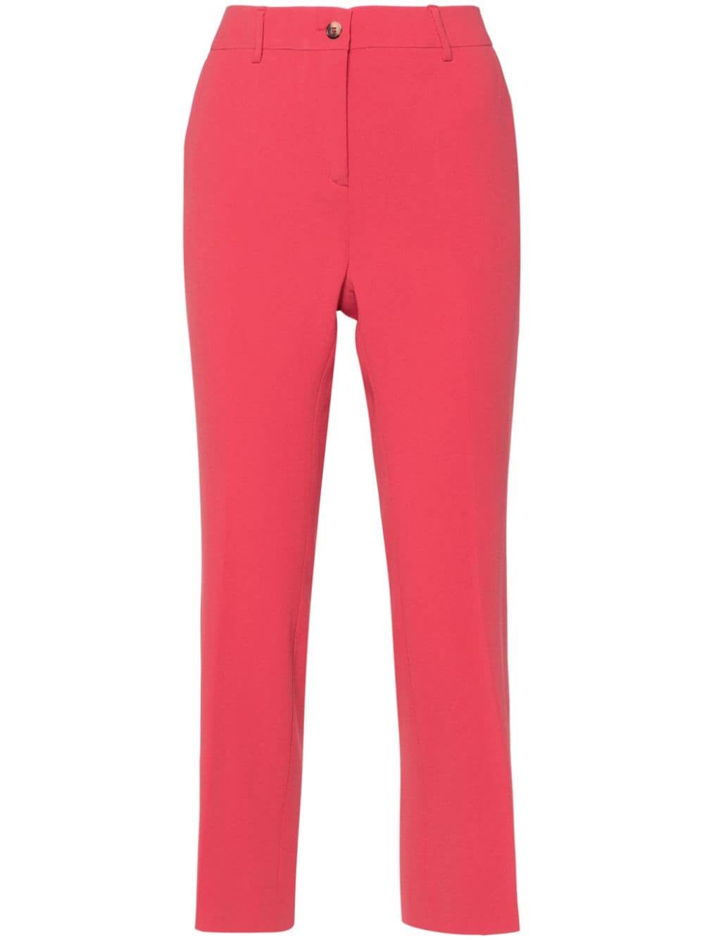 Alberto Biani pressed-crease flared trousers - Pink von Alberto Biani