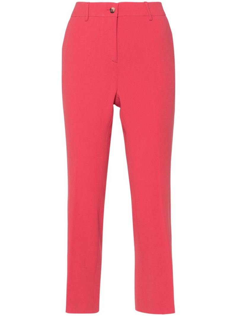 Alberto Biani pressed-crease flared trousers - Pink von Alberto Biani