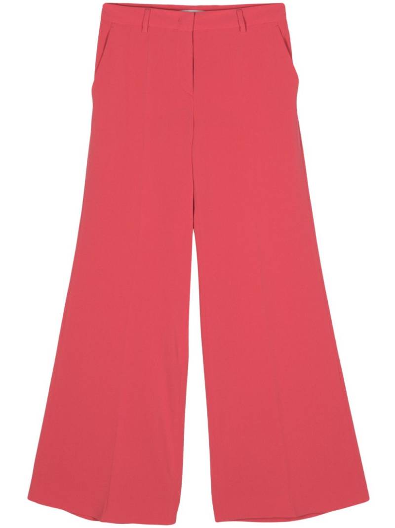 Alberto Biani pressed-crease palazzo pants - Pink von Alberto Biani