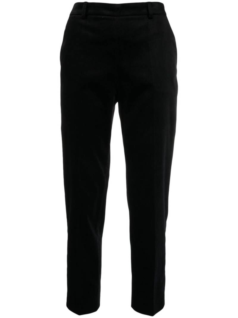 Alberto Biani pressed-crease tailored trousers - Black von Alberto Biani