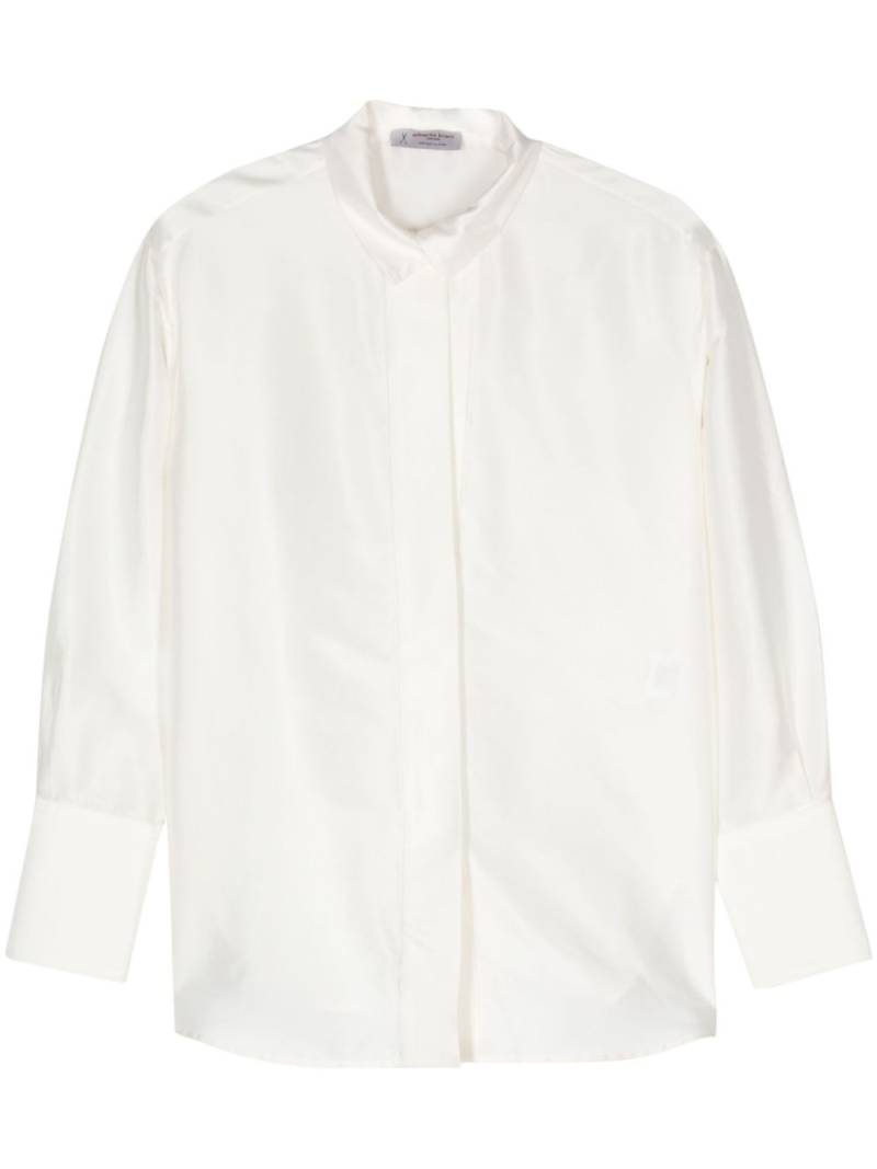 Alberto Biani silk shirt - White von Alberto Biani