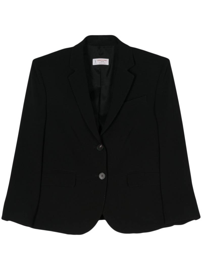 Alberto Biani single-breasted blazer - Black von Alberto Biani