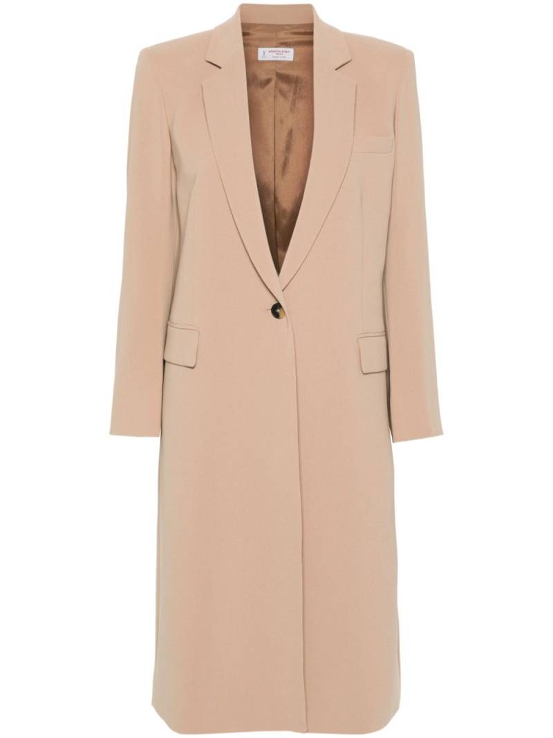 Alberto Biani single-breasted midi coat - Neutrals von Alberto Biani