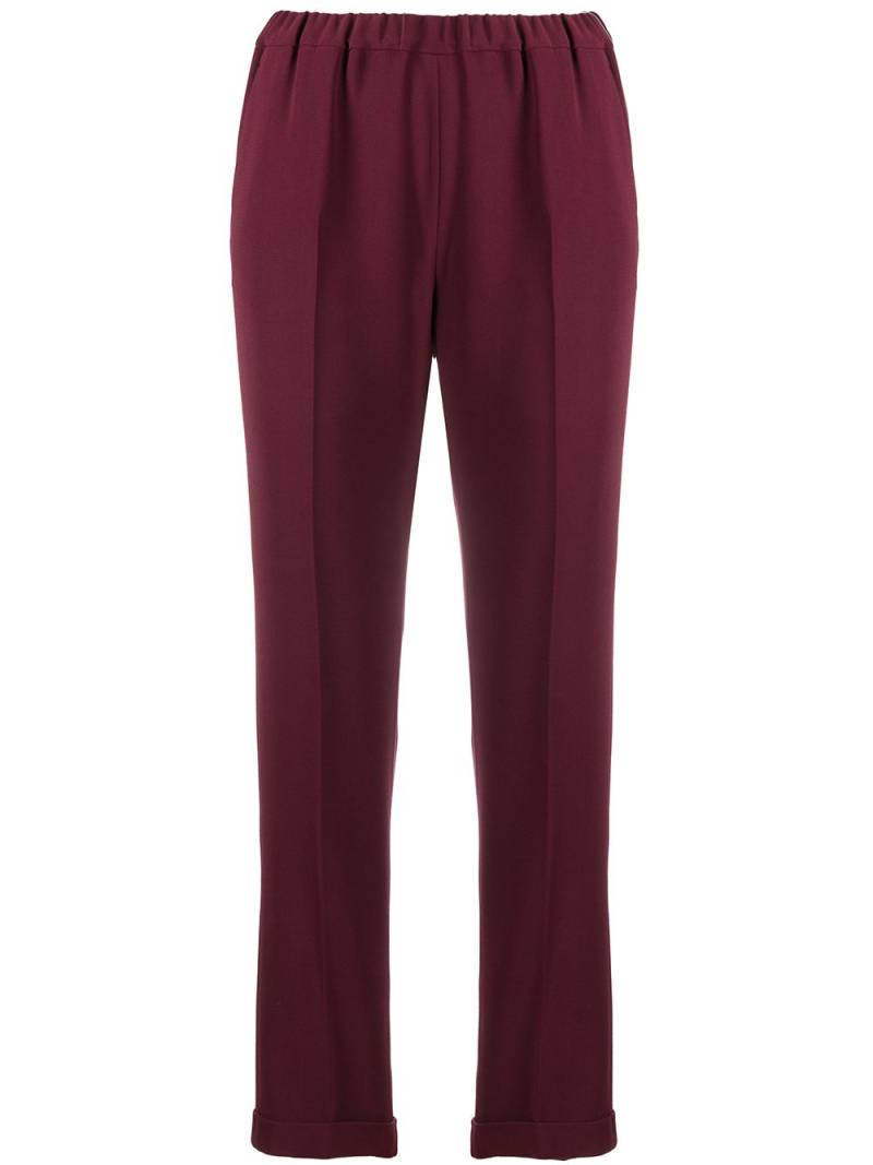 Alberto Biani straight-leg trousers - Red von Alberto Biani