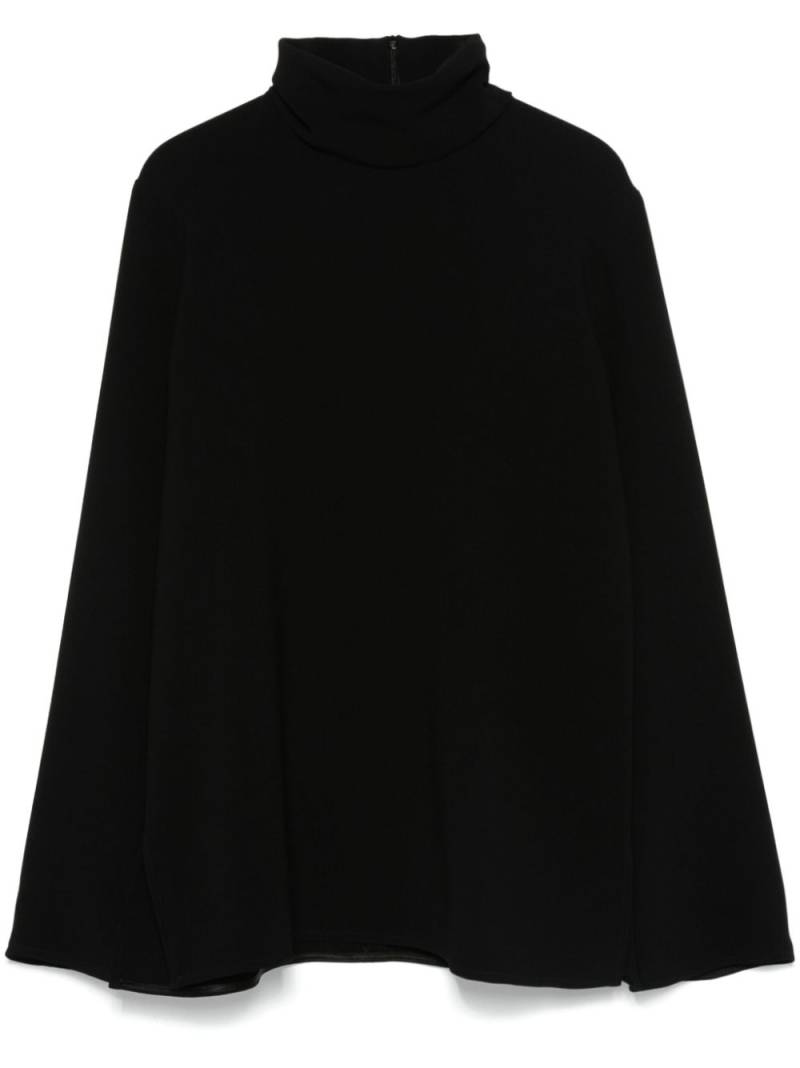 Alberto Biani turtleneck blouse - Black von Alberto Biani