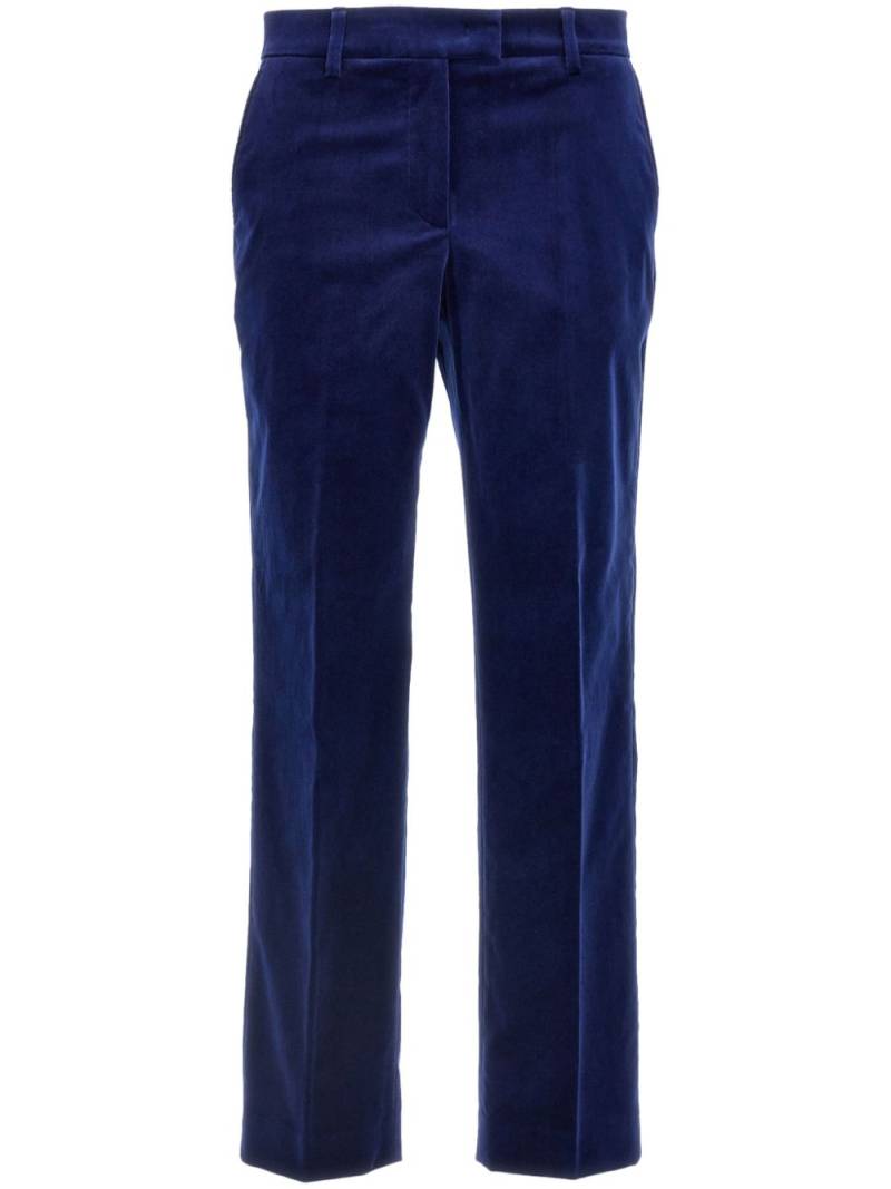 Alberto Biani velvet trousers - Blue von Alberto Biani