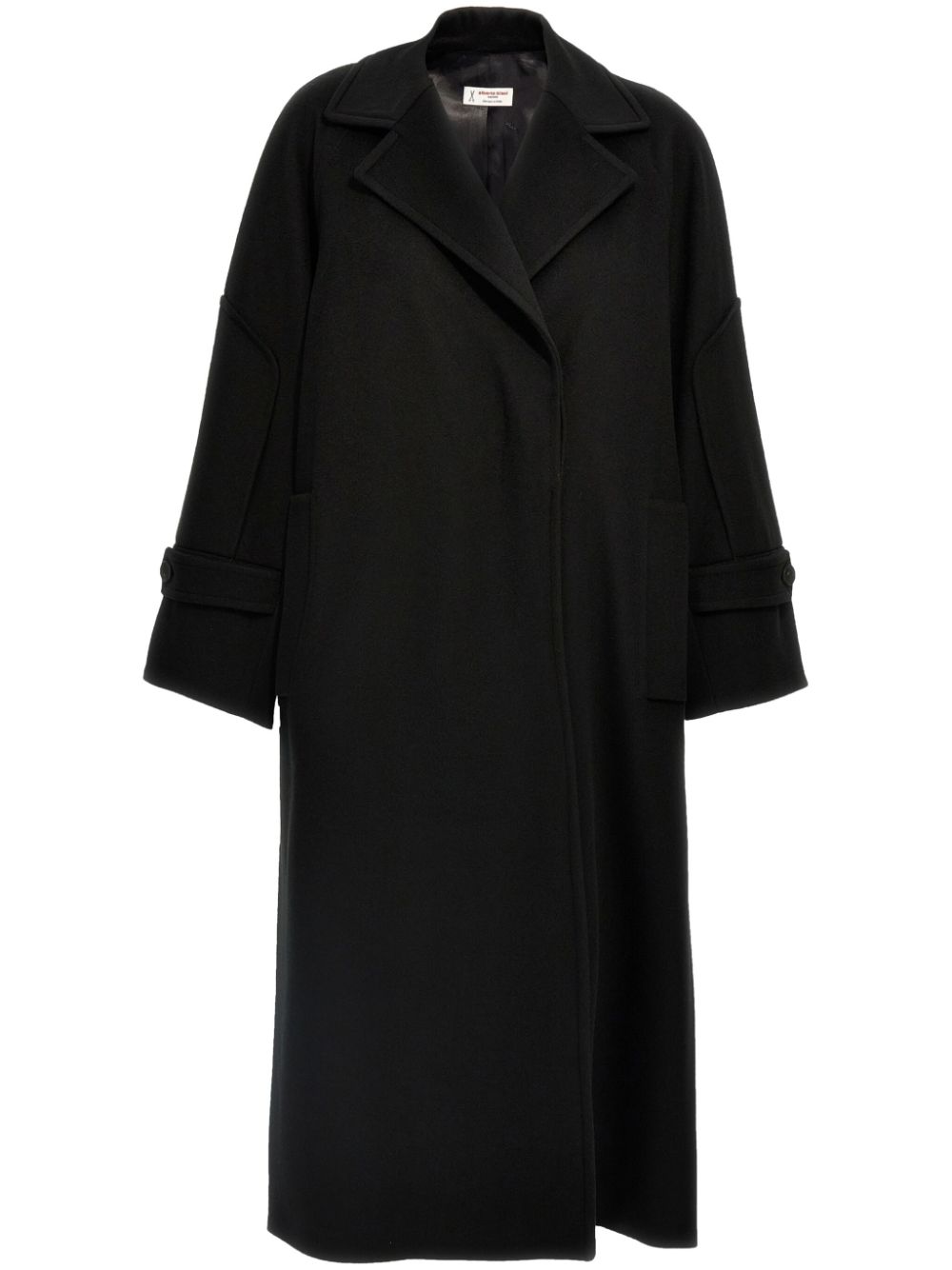 Alberto Biani virgin-wool coat - Black von Alberto Biani