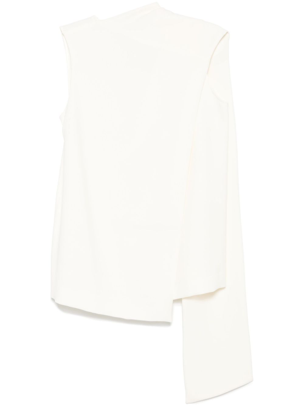 Alberto Biani wraparound blouse - White von Alberto Biani