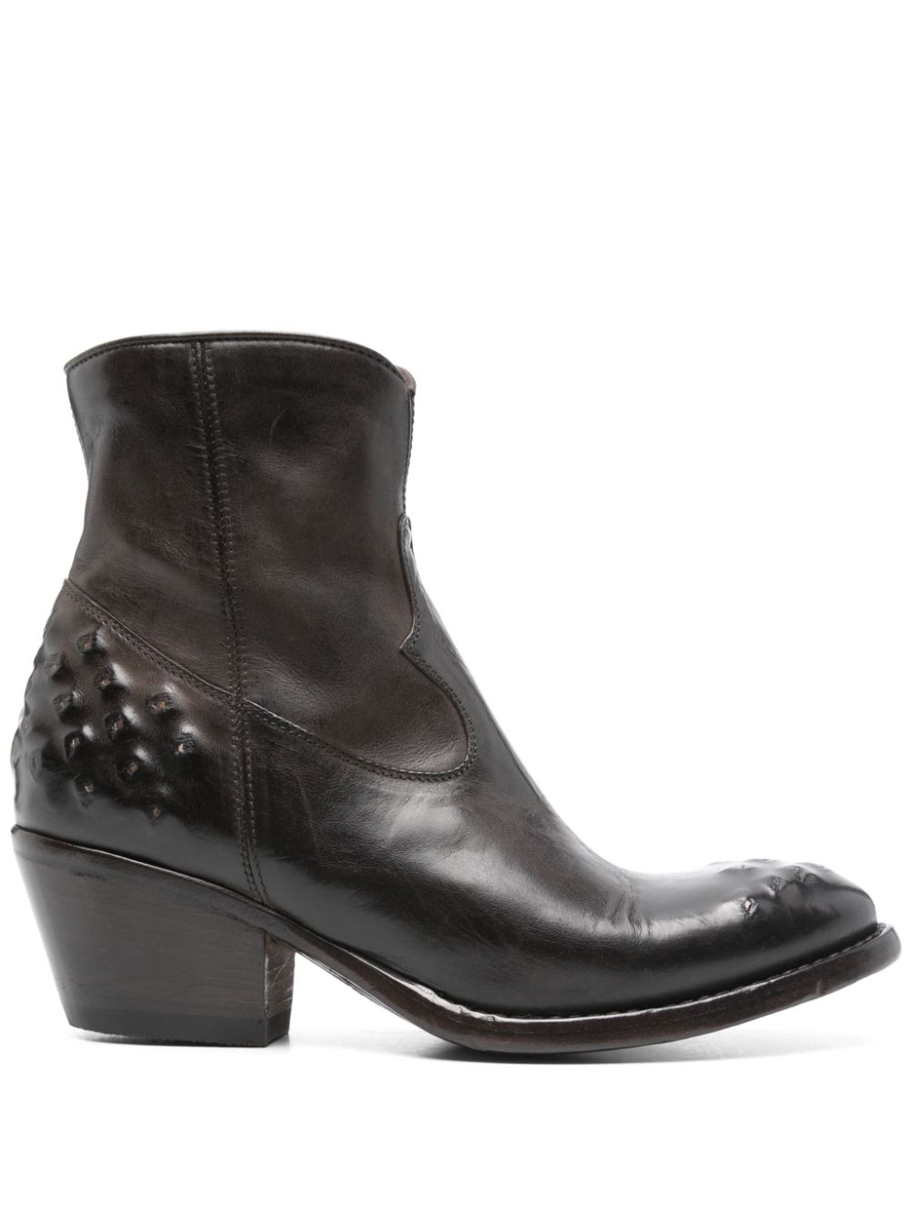 Alberto Fasciani 50mm Isabel ankle boots - Brown von Alberto Fasciani