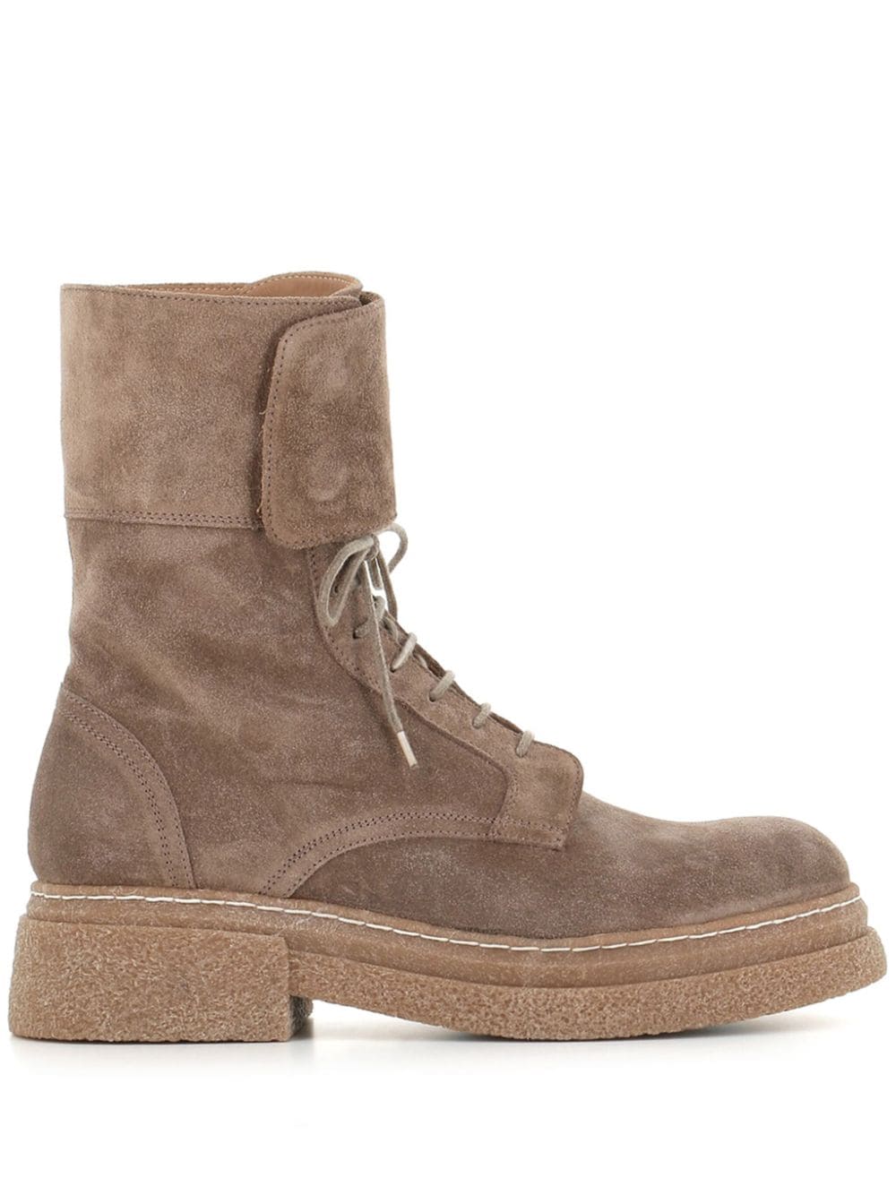 Alberto Fasciani lace-up suede ankle boots - Neutrals von Alberto Fasciani