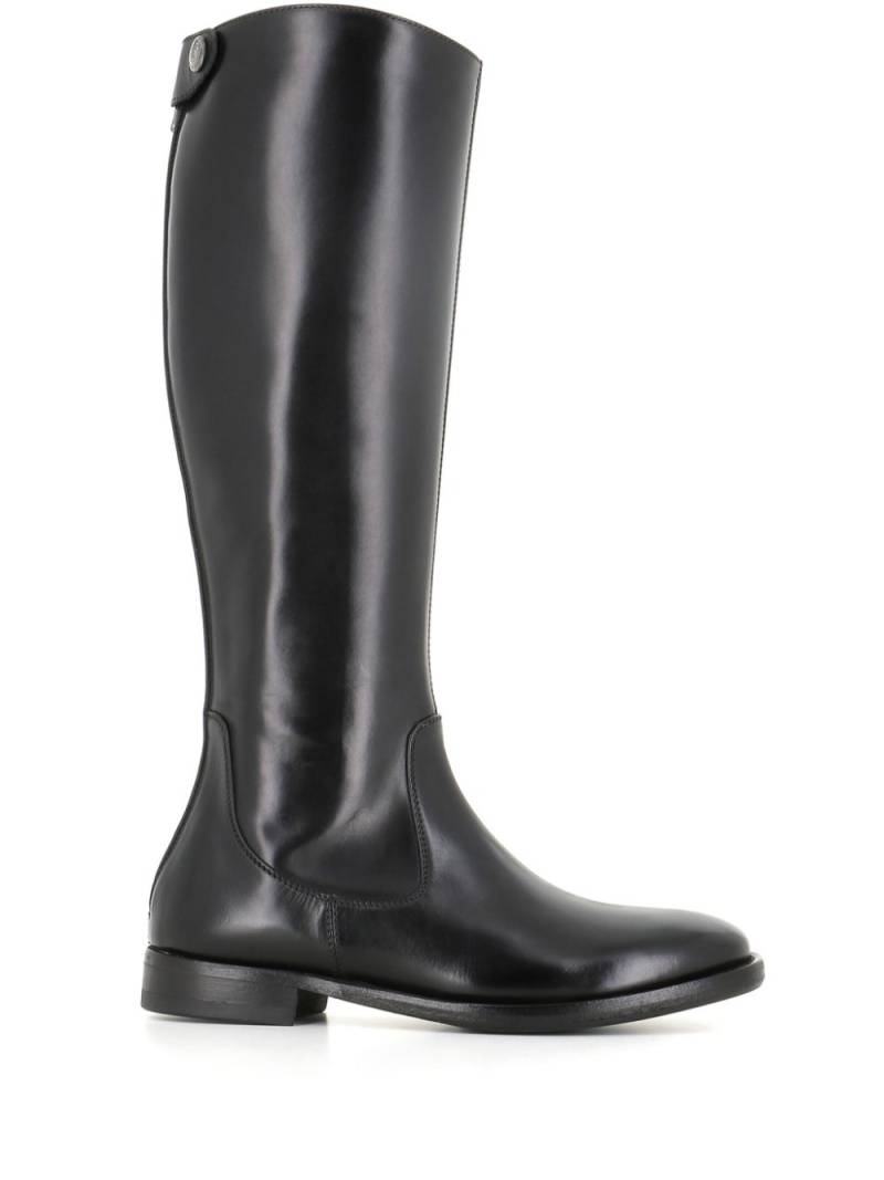 Alberto Fasciani leather boots - Black von Alberto Fasciani