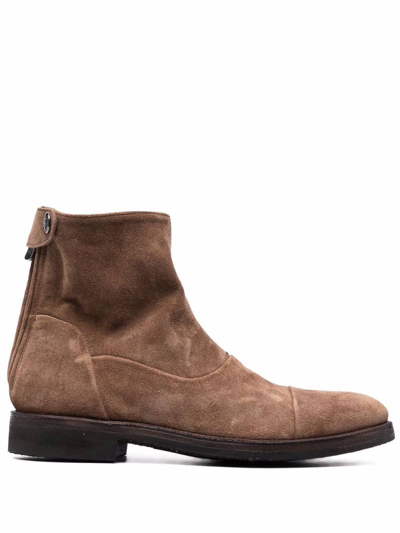 Alberto Fasciani suede ankle boots - Brown von Alberto Fasciani