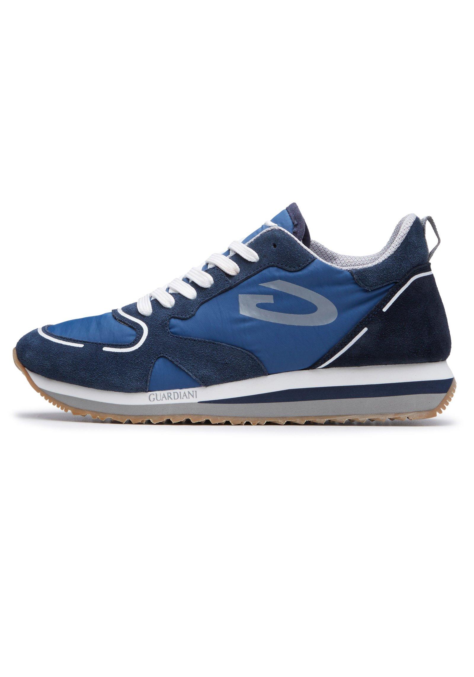 Turnschuhe Herren Blau Denim 40 von Alberto Guardiani