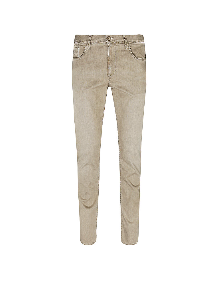 ALBERTO Jeans Straight Fit PIPE  beige | 31/L34 von Alberto