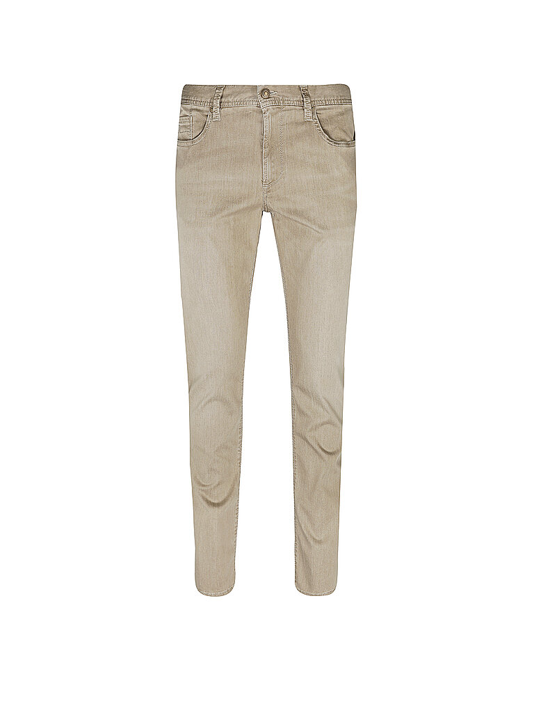 ALBERTO Jeans Straight Fit PIPE  beige | 32/L32 von Alberto