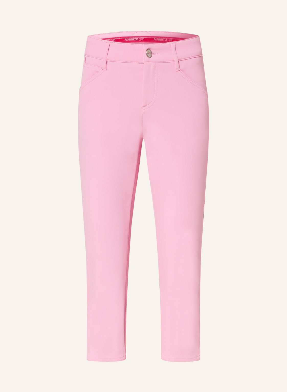 Alberto 3/4-Golfhose Mona 3xdry® pink von Alberto