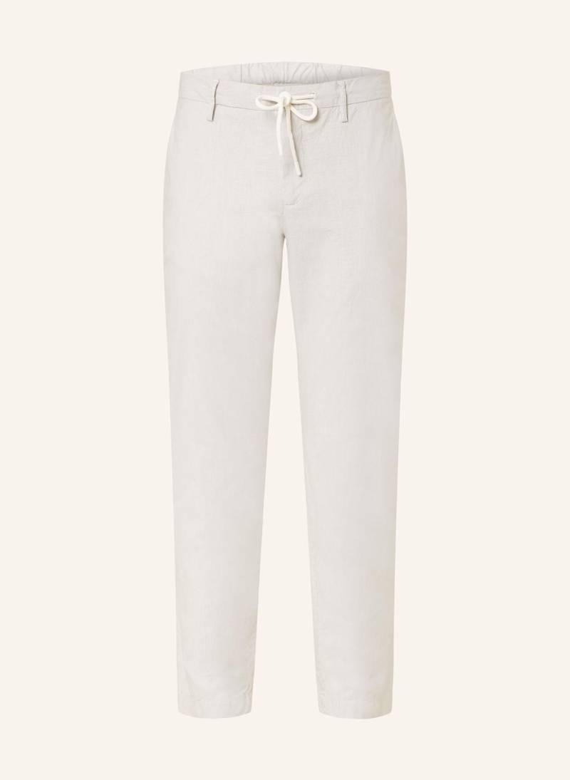 Alberto Chino Jump Im Jogging-Stil Slim Fit weiss von Alberto