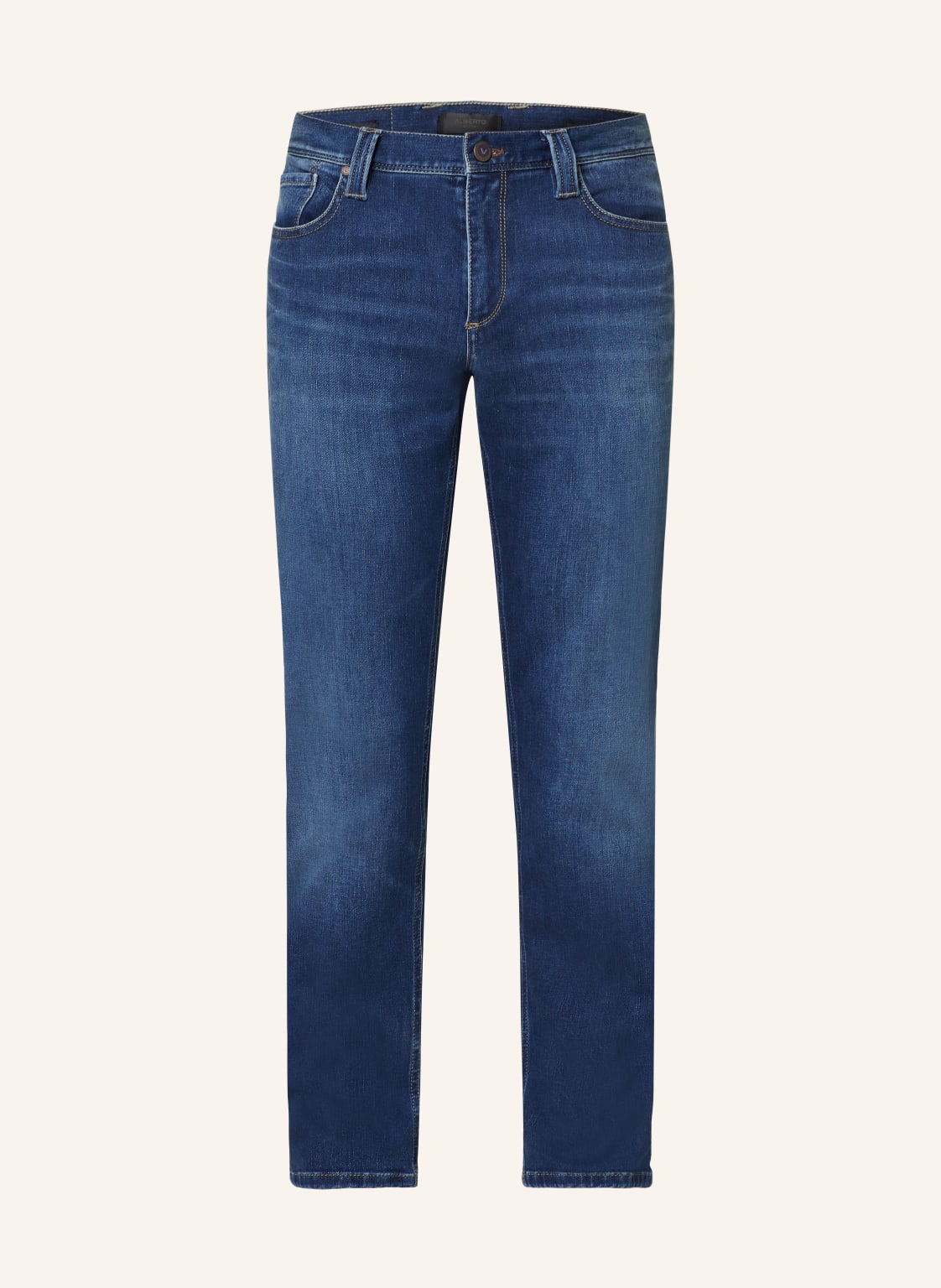 Alberto Jeans Pipe Regular Fit blau von Alberto