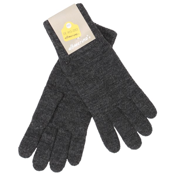 Albmerino - Herren Handschuhe - Handschuhe Gr 10;8,5;9;9,5 grau von Albmerino