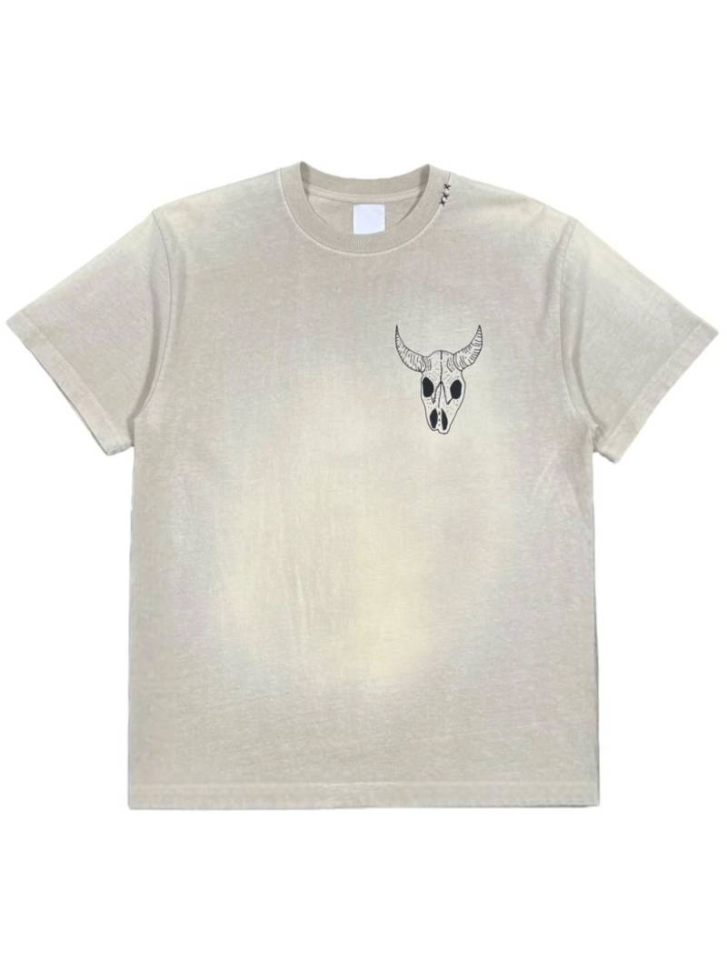 Alchemist Lost Skull T-Shirt - Neutrals von Alchemist