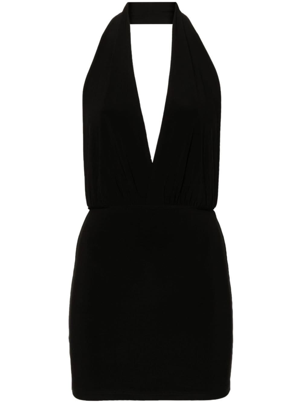 Alchemy x Lia Aram halterneck mini dress - Black von Alchemy