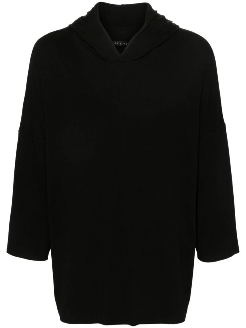 Alchemy hodded jersey T-shirt - Black von Alchemy