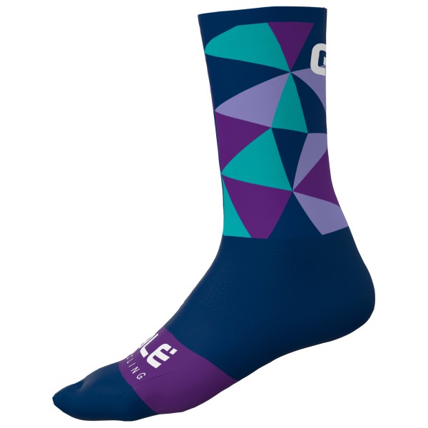 Alé - Action T-Care Plus Socks - Velosocken Gr 36-39 blau von Alé