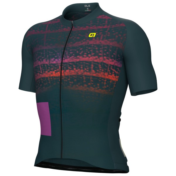 Alé - Creek S/S Jersey - Velotrikot Gr XL blau von Alé