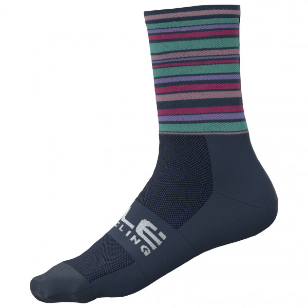 Alé - Flash Socks - Velosocken Gr 44-47 - L blau von Alé