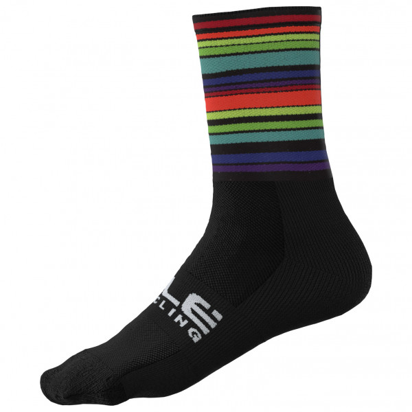 Alé - Flash Socks - Velosocken Gr 40-43 - M schwarz von Alé