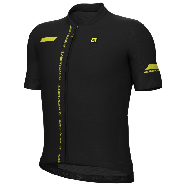 Alé - Follow Me S/S Jersey - Velotrikot Gr XL schwarz von Alé