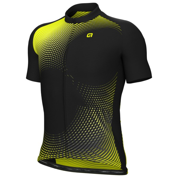 Alé - Optical S/S Jersey - Velotrikot Gr 3XL schwarz von Alé