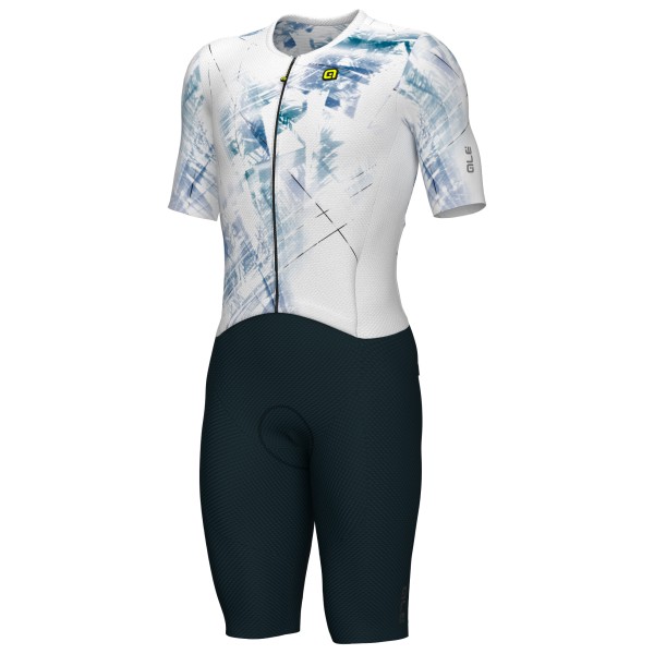 Alé - PR-E Mirror Skinsuit - Veloeinteiler Gr L weiß von Alé