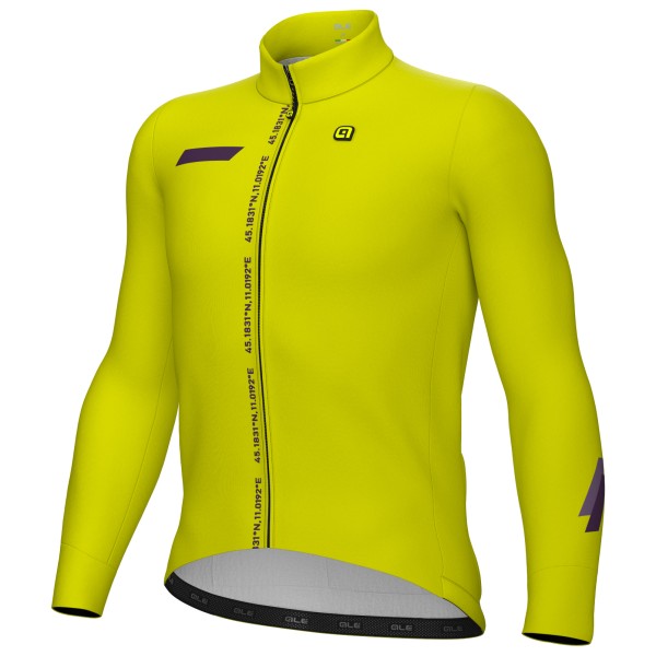 Alé - Pr-E Follow Me L/S Jersey - Velotrikot Gr 3XL;L;M;S;XL;XXL gelb;oliv von Alé