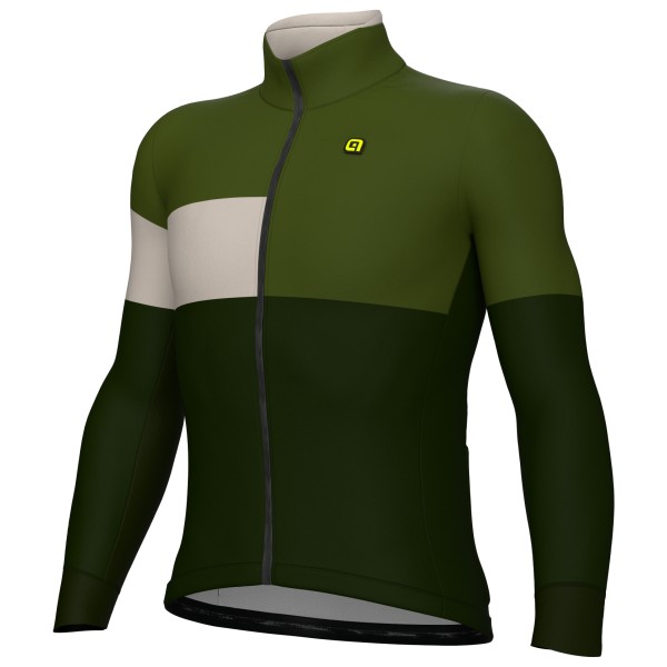 Alé - Pr-E Geometric Jacket - Velojacke Gr 3XL oliv von Alé