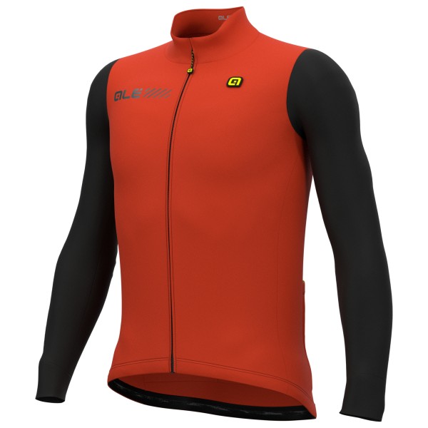 Alé - Solid Fondo 2.0 L/S Jersey - Velotrikot Gr 3XL rot von Alé