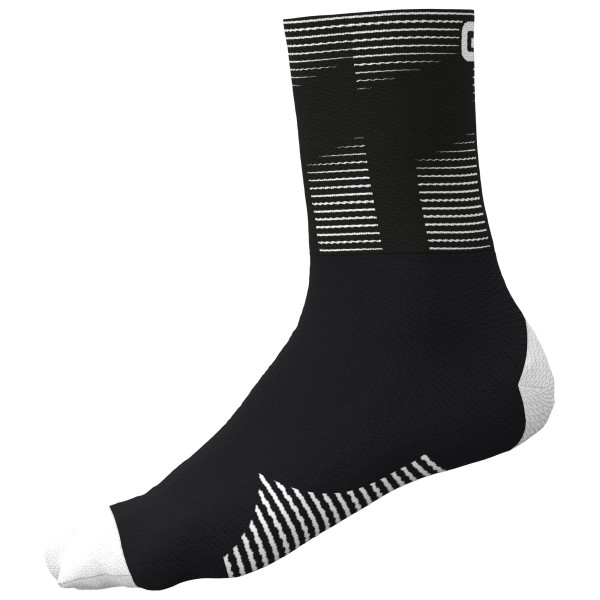 Alé - Sprint Q-Skin Socks - Velosocken Gr 36-39;44-47 blau;schwarz von Alé