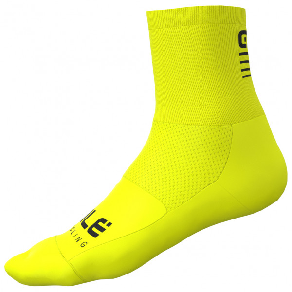 Alé - Strada 2.0 Socks - Velosocken Gr 36-39 - S;40-43 - M;44-47 - L blau;gelb von Alé